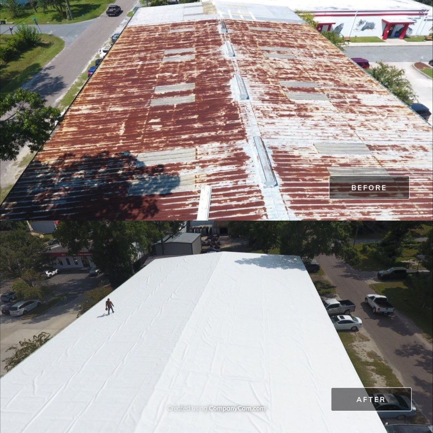 TPO Roof Recovery – Cassatt Avenue, Jacksonville, FL Thumbnail